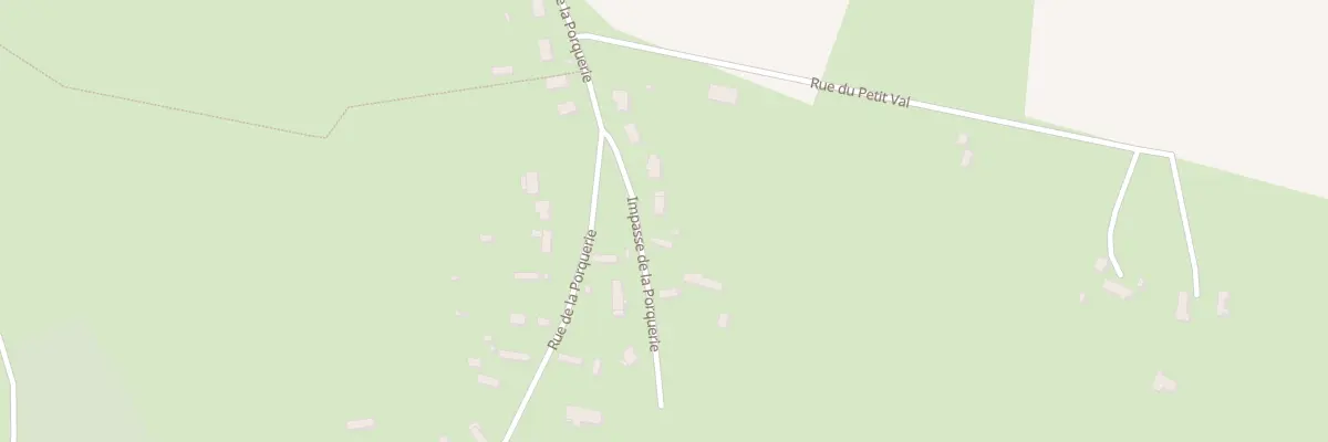 Plan du 50 Rue de la Porquerie à La Haye