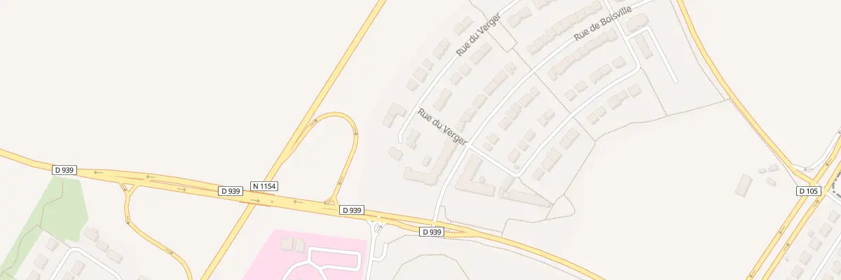 Plan du 1 Rue de Boisville à Mainvilliers