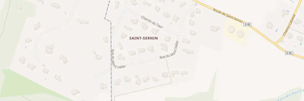 Plan du 8 Rue du Mont Valier à Pechbusque