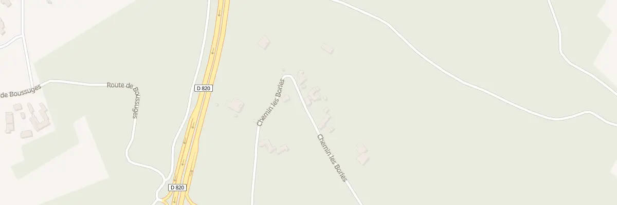Plan du 1306 Chem des Bories au Montat