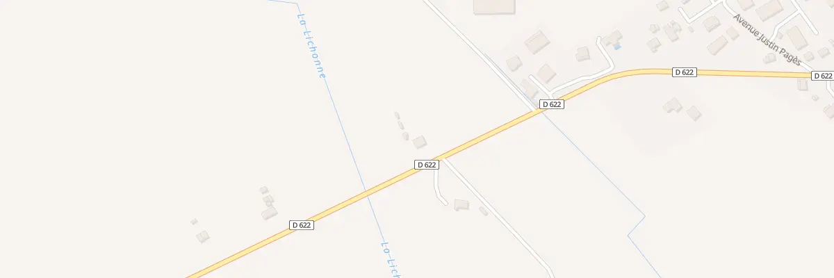 Plan du 58 Rte de Capens à Auterive