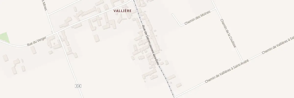 Plan du 13 Rue de Saint-Laurent-des-Bois à Autainville