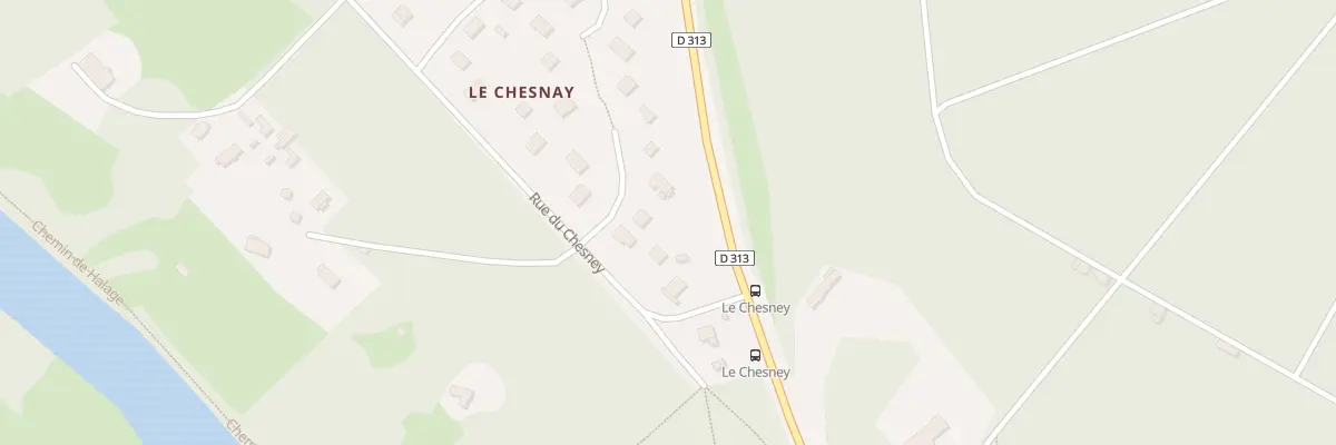 Plan du 205 Le Chesney à Pressagny-l’Orgueilleux