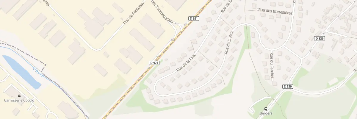 Plan du 52 Rue de la Paix à Luisant