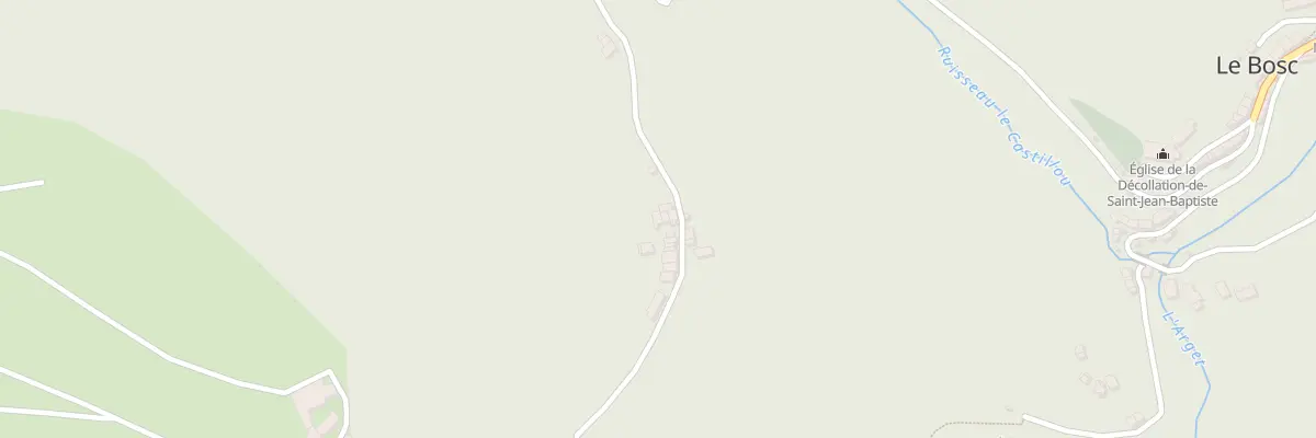 Plan du 5 Rte du Cerf au Bosc