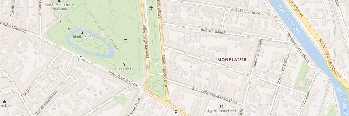 Plan du 2 Rue Martyrs de Liberation à Toulouse