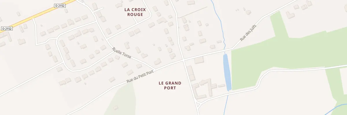 Plan du 20 Rue du Grand Port à Suèvres