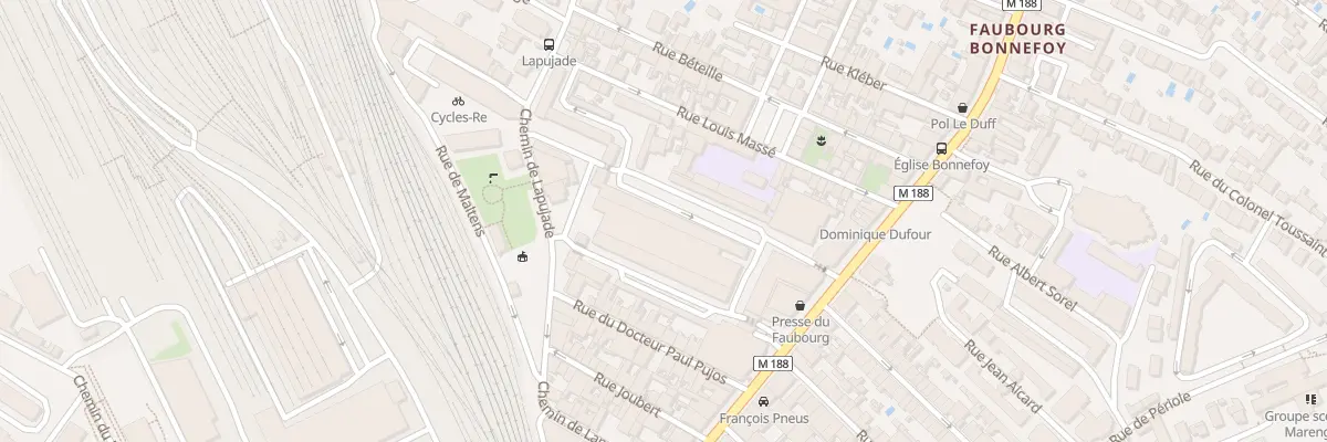 Plan du 24B Rue de Naples à Toulouse