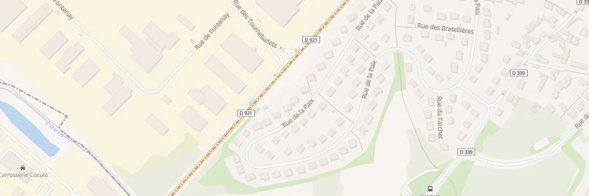 Plan du 50 Rue de la Paix à Luisant