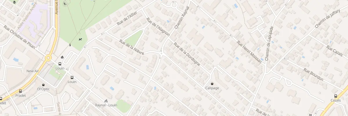 Plan du 5 Rue Claude Vernet à Toulouse