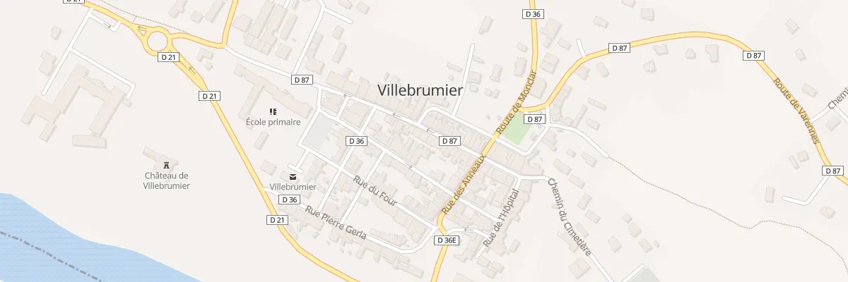 Plan du 16 Rue Haute à Villebrumier