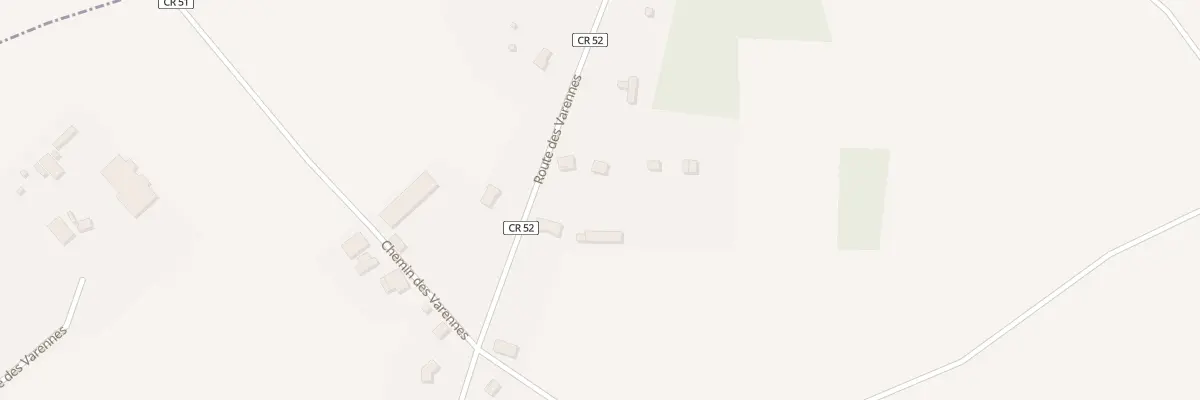 Plan du 36 Rte des Varennes à Sassay