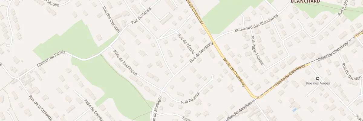 Plan du 6 Rue de Montigny à Saint-Marcel