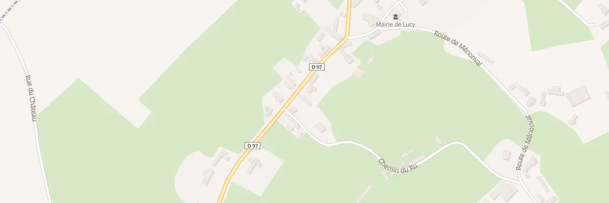 Plan du 5090 Le Bourg à Lucy