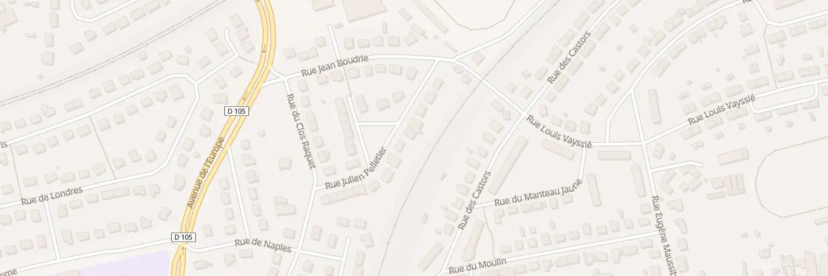 Plan du 9 Rue Julien Pelletier à Lucé