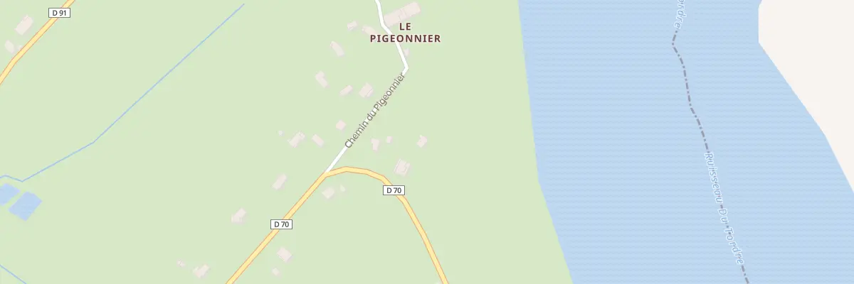 Plan du 399 Che du Pigeonnier à Léojac
