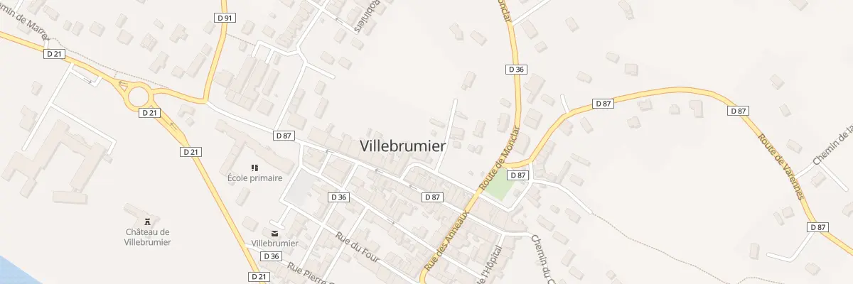 Plan du 7 Rue Jean Jaurès à Villebrumier