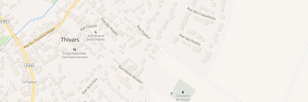 Plan du 35 Rue de la Croix au Cerf à Thivars