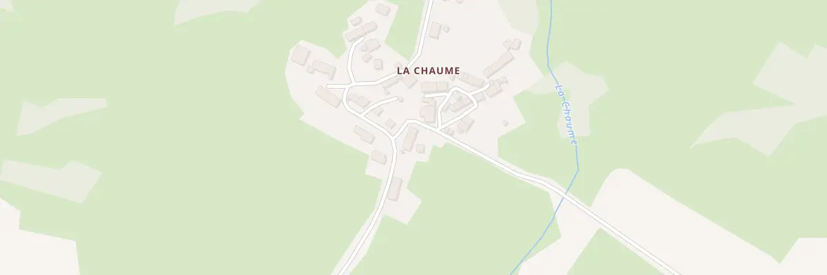 Plan du 39 La Chaume à Azerables