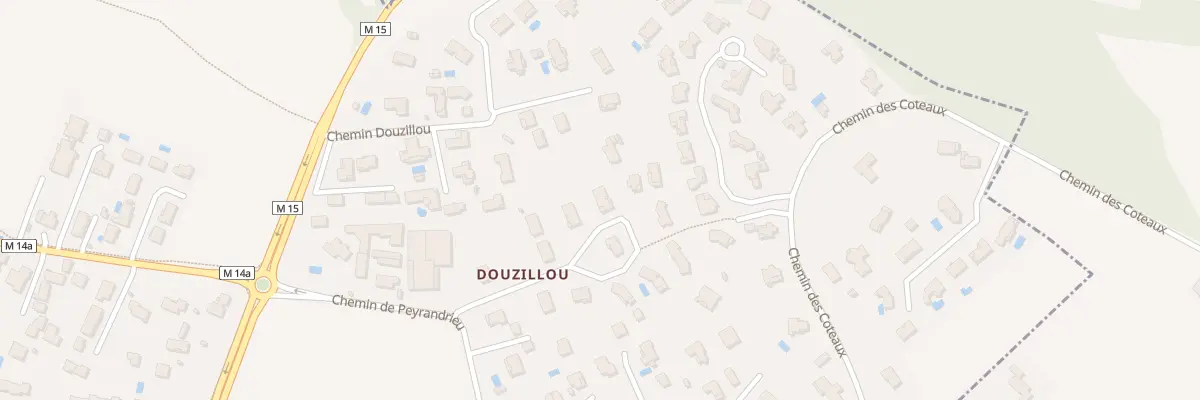 Plan du 9 Rue du Levant à Castelginest