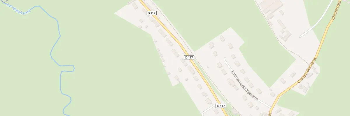 Plan du 290 Rte de Neufchâtel à Neuville-Ferrières