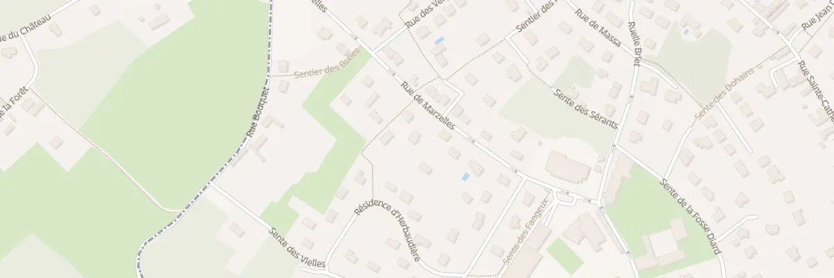 Plan du 57 Rue de Marzelles à Vernon