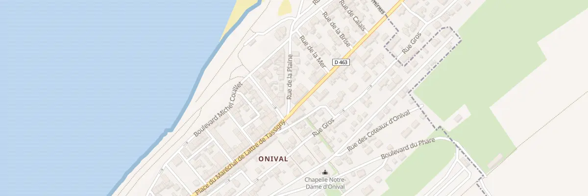 Plan du 87 Rue de Saint-valery à Ault
