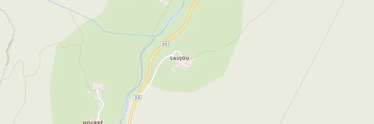 Plan du 657 Laujou à Auzat