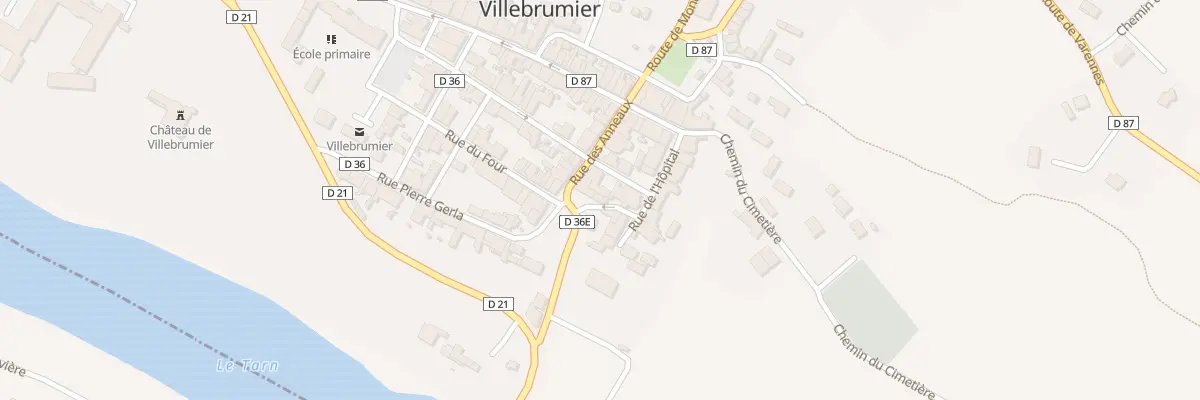 Plan du 13 Pl de la Croix à Villebrumier