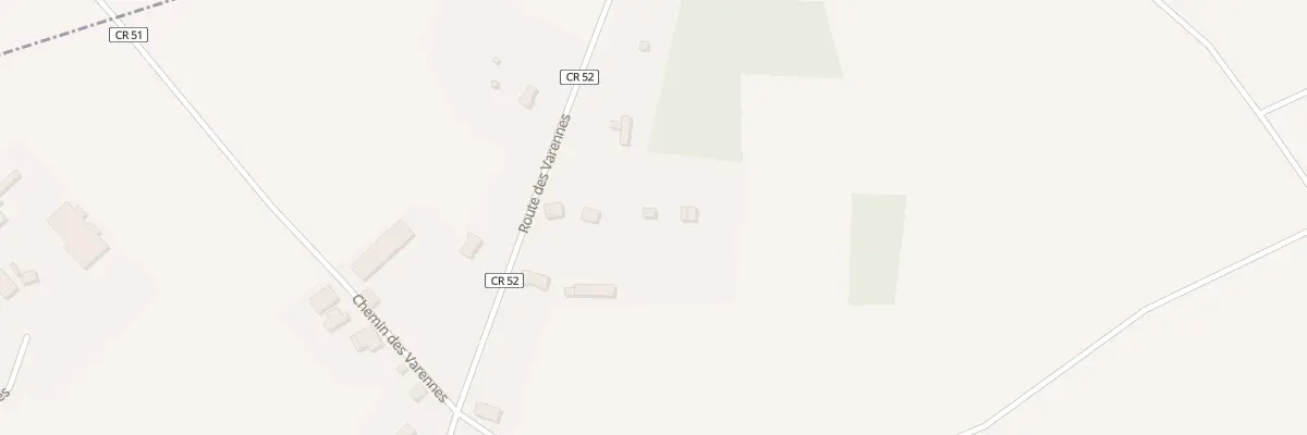 Plan du 38 Rte des Varennes à Sassay