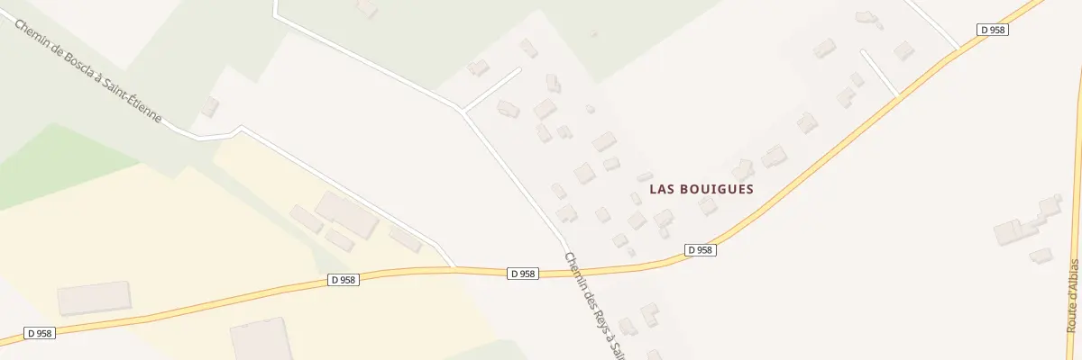 Plan du 694 Che des Reys à Saint-Étienne-de-Tulmont