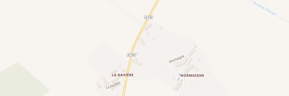 Plan du 4 La Daviere à Saint-Laurent-des-Bois
