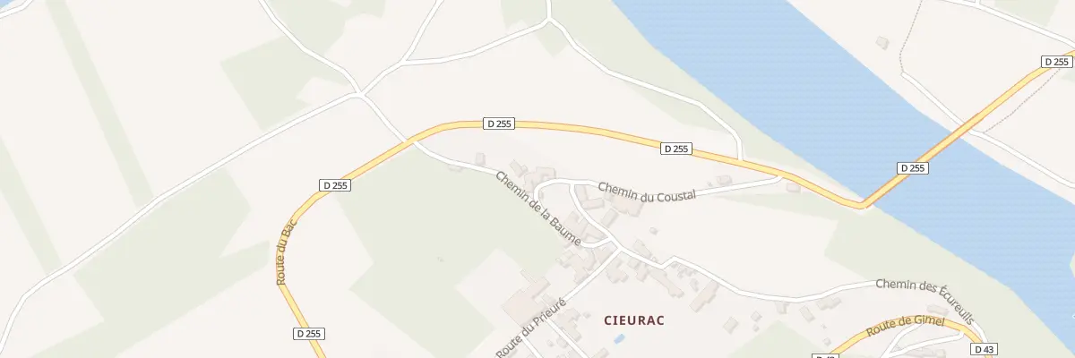 Plan du 46 Pas Le Caminol à Lanzac