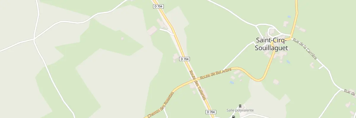 Plan du 261 Rte des Tuileries à Saint-Cirq-Souillaguet