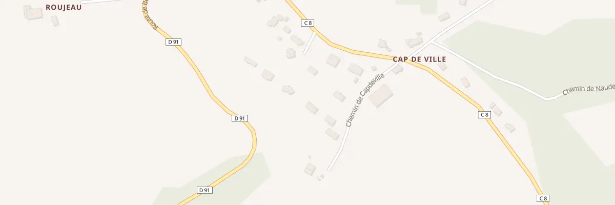 Plan du 124 Che de Capdeville à Léojac