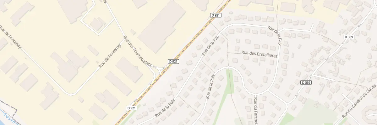 Plan du 40 Rue de la Paix à Luisant