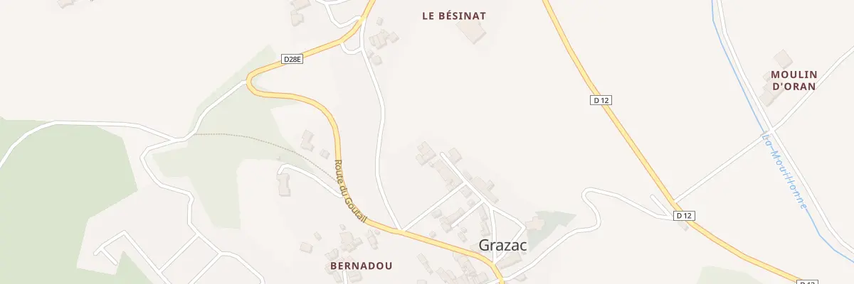 Plan du 11 Village à Grazac