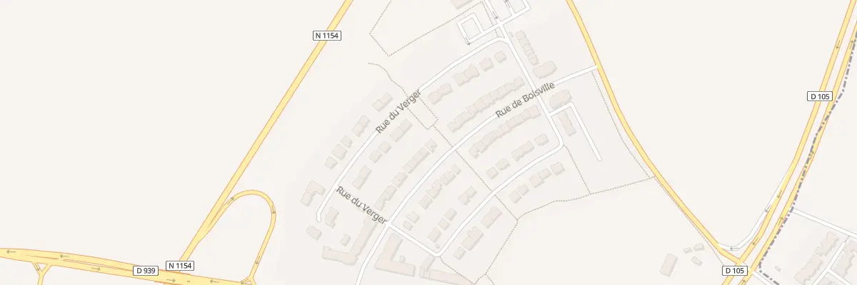 Plan du 21 Rue de Boisville à Mainvilliers
