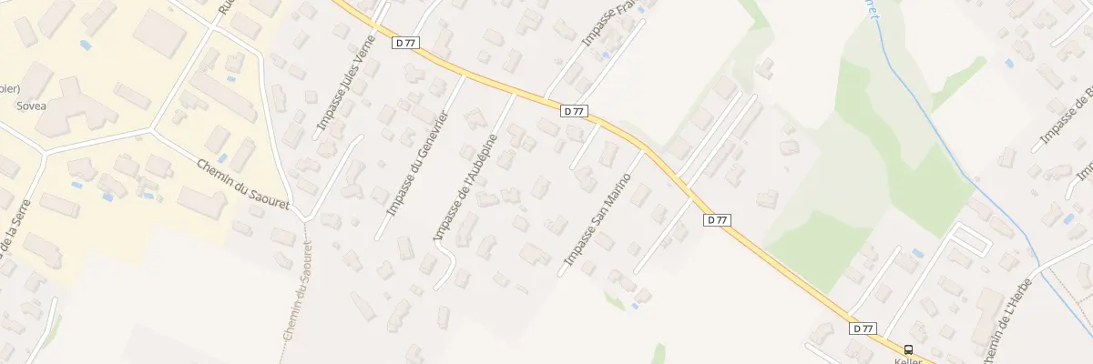 Plan du 21 Rte de Gratentour à Pechbonnieu
