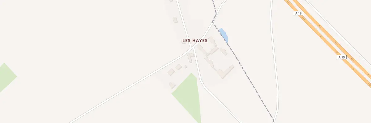 Plan du 6 Hameau des Hayes à Douains