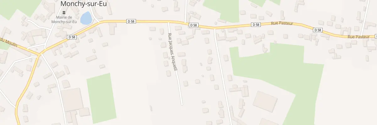 Plan du 9003 Rue Jacques Anquetil à Monchy-sur-Eu