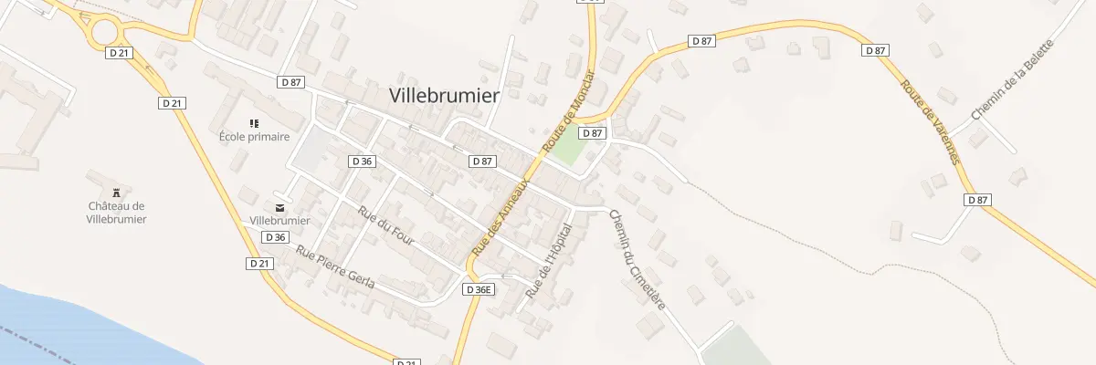 Plan du 6 Pl du Communalet à Villebrumier