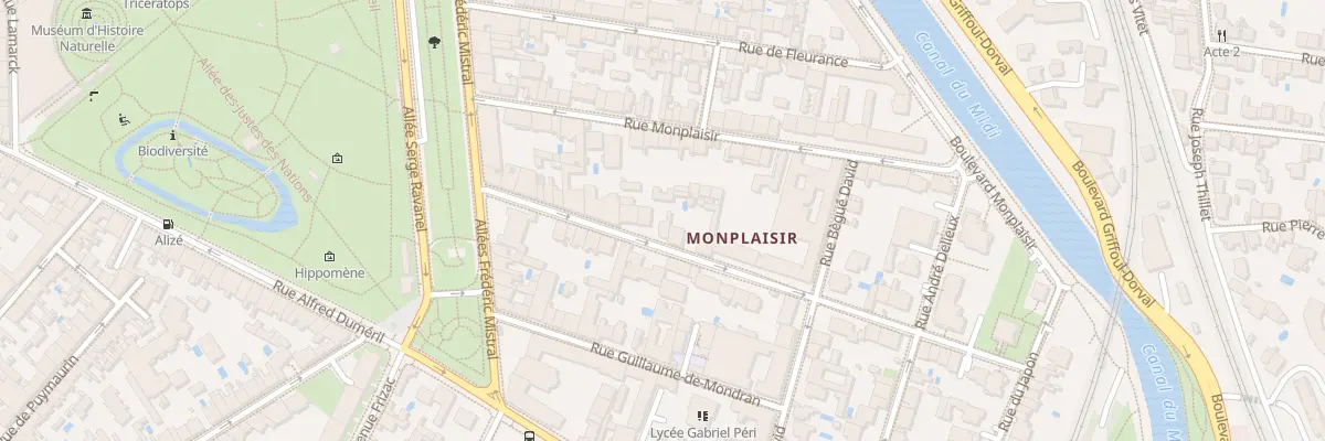 Plan du 21 Rue Martyrs de Liberation à Toulouse