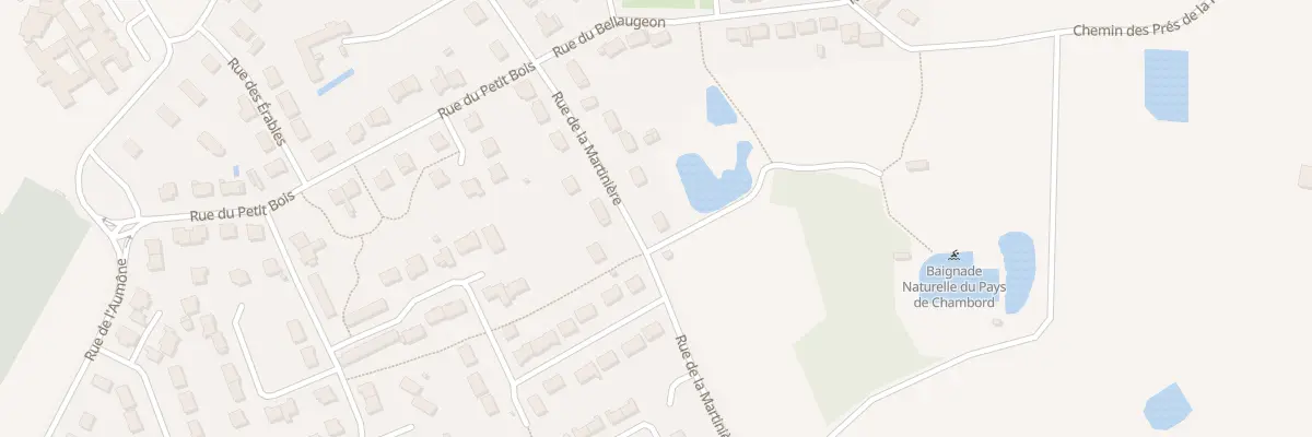 Plan du 327 Rue de la Martinière à Mont-près-Chambord
