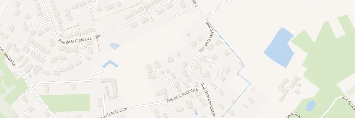 Plan du 690 Rue de la Martinière à Mont-près-Chambord