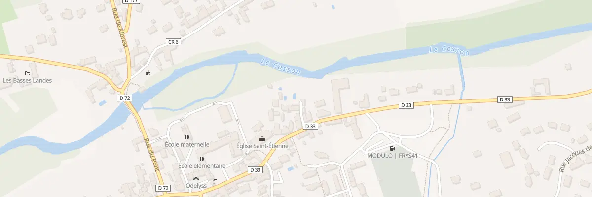 Plan du 271 Rte de Chambord à Huisseau-sur-Cosson
