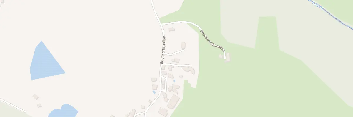 Plan du 33 Imp de la Fontaine à Troche