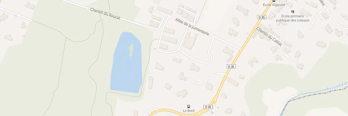 Plan du 49 Le Chateau à Vigoulet-Auzil