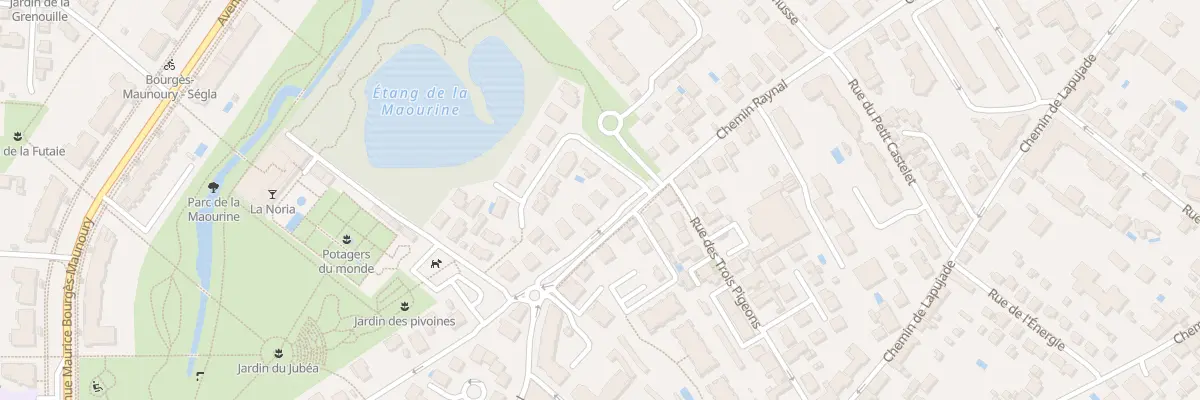 Plan du 83B Che Raynal à Toulouse