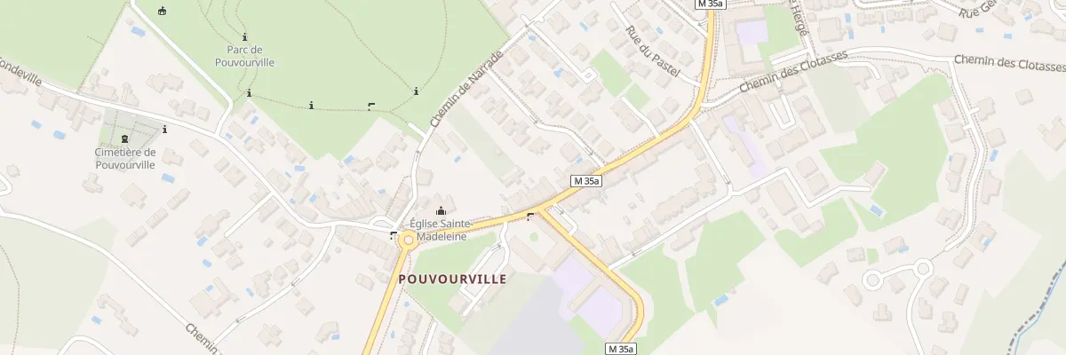 Plan du 26 Rue de Fondeville à Toulouse
